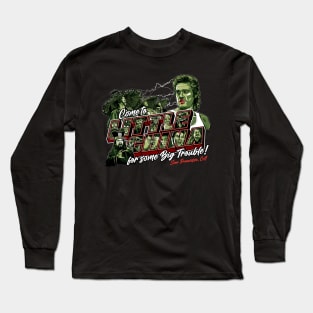 Come to Little China for Some Big Trouble Long Sleeve T-Shirt